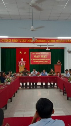 gặp mặt lực lượng Công an