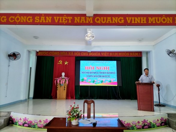 Quế Long tổng kết nông nghiệp năm 2022, triển khai kế hoạch năm 2023