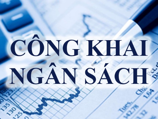 CÔNG KHAI QUYẾT TOÁN NGÂN SÁCH 2023